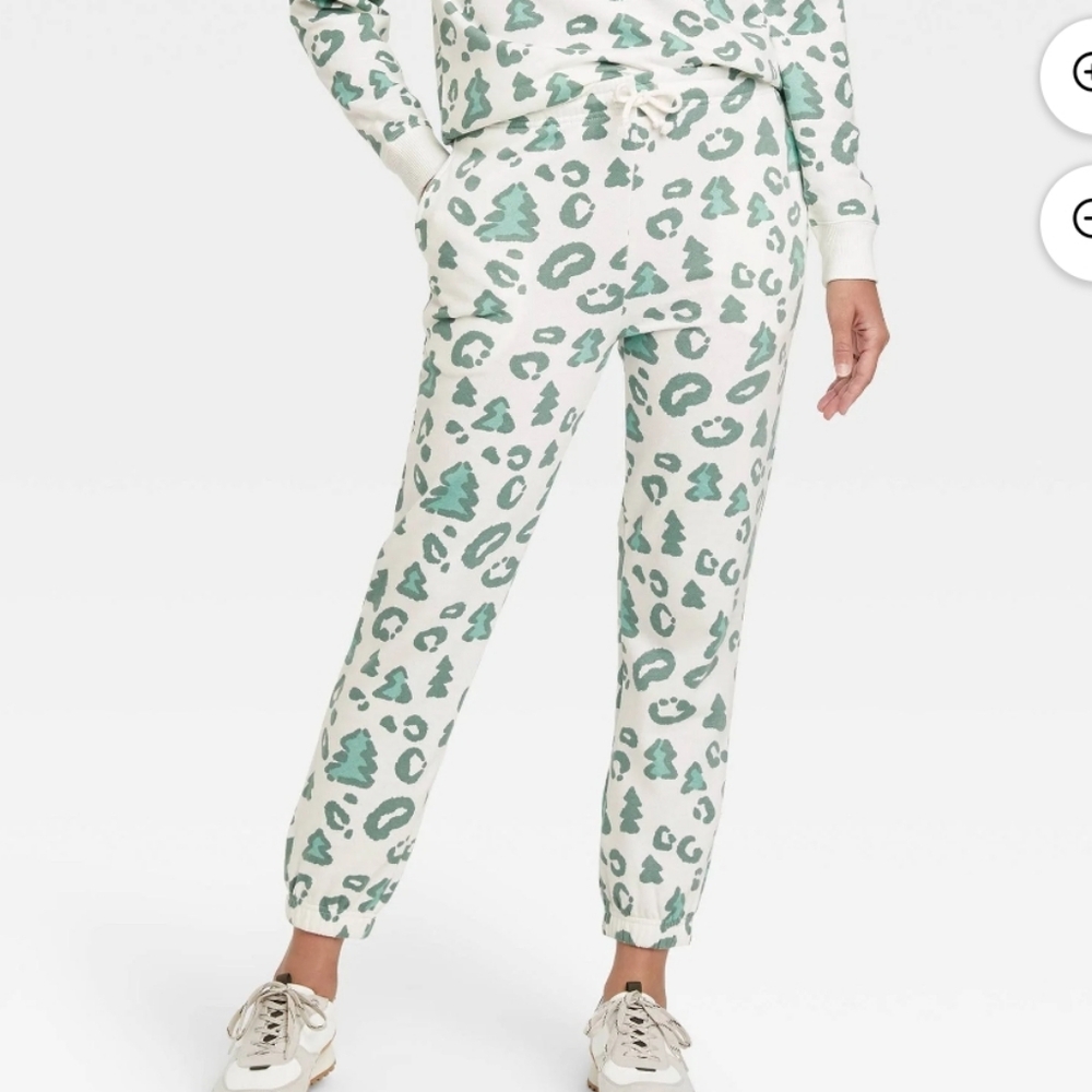 Womens christmas jogger sweat set